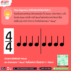 Time Signature (เครื่องหมายกำหนดจังหวะ)