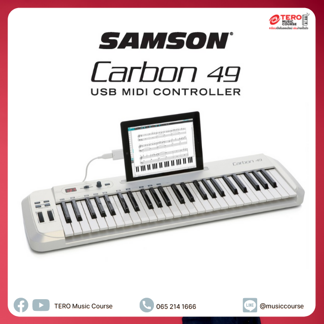 Samson Carbon 49 MIDI Controller